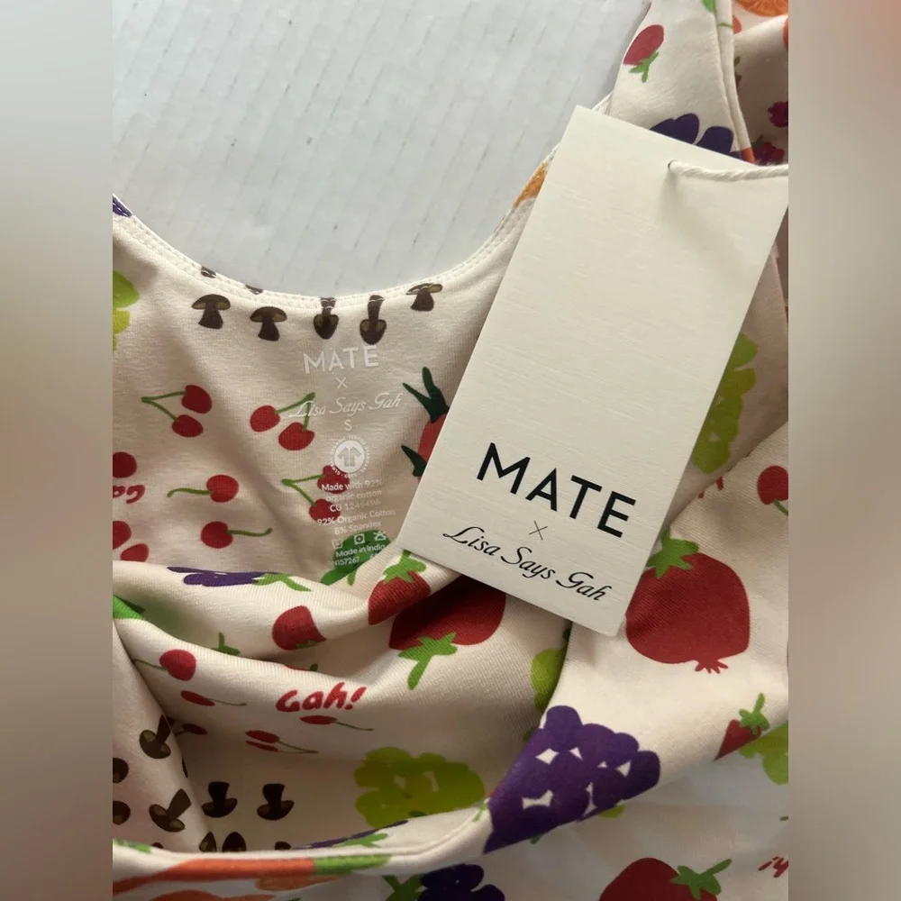 Mate The Label x Lisa Says Gah Organic Stretch Printed Unitard - Picture 4 of 5
